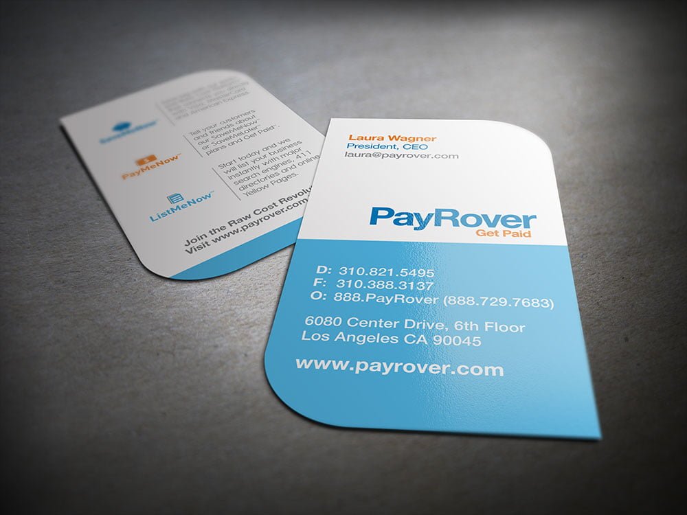 PayRover Business Cards